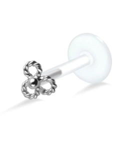 Rope Flower Shaped Labrets Push-in LA-677
